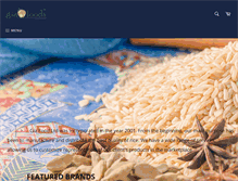 Tablet Screenshot of giafoods.com